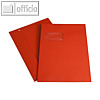 officio Versandtasche DIN C4, Fenster, haftkl., 120 g/m?, intensivrot, 250 St.