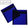 Briefumschlag, 125 x 125mm, haftkl., 100g/m², transparent-blau, 100 St., 2501131