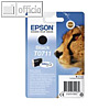 Tintenpatrone T0711 f?r Stylus D78/DX4000, ca. 245 Seiten, schwarz, C13T07114012