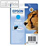 Epson Tintenpatrone T0712, cyan, C13T07124012