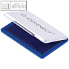 officio Stempelkissen Gr??e 2, 7 x 11 cm, Metall-Geh?use, blau