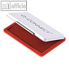 officio Stempelkissen Gr??e 2, 7 x 11 cm, Metall-Geh?use, rot
