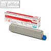 OKI Toner cyan - ca. 6.000 Seiten, 43487711