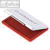 officio Stempelkissen Gr??e 2, 7 x 11 cm, Kunststoff-Geh?use, rot