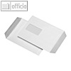 officio Versandtasche C5 mit Fenster, selbstklebend, 90g/m? wei?, 500 St.