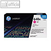 HP Lasertoner Nr. 648A, ca. 11.000 Seiten, magenta, CE263A