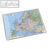 Läufer Schreibunterlage Europa, mit Schutzfolie, 40 x 53 cm, 45347