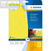 Herma Universal-Etiketten, rund, 60 mm, neon-gelb, 240 Stück, 5152