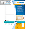 Inkjet-Etiketten A4, 96 x 139.7 mm, permanent, abgerundet, Rand, wei?, 320 St.