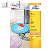 Zweckform CD-Etiketten ClassicSize, für alle Drucker, weiß, 200 Stück, L6043-100