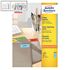 Avery Zweckform Farbige Etiketten, 210 x 297 mm, blau, 100 Etiketten, 3471