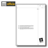 Zweckform Adress-Etiketten f?r Pakete, 199,6 x 289,1 mm, VE 100 St?ck, L7167-100