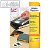 Avery Zweckform Etiketten f?r DIAs, 43.2 x 8.5 mm, wei?, 3.200 St?ck,L6020REV-25