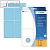 Herma Vielzweck-Etiketten, 52 x 82 mm, blau, 5 x 128 St?ck, 2493