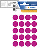 Herma Vielzweck-Etiketten, ? 19 mm, pink, 10 x 100er Pack = 1.000 Etiketten,1886