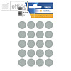 Herma Vielzweck-Etiketten, ? 19 mm, grau, 10 x 100er Pack = 1.000 Etiketten,1888