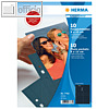 Herma Fotophan-Sichth?llen 9 x 13 cm, 8x hoch, schwarz, 40 H?llen, 7783