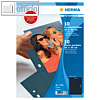 Herma Fotophan-Sichth?llen, 20 x 30 cm, 2x hoch, schwarz, 40 H?llen, 7788