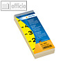 Herma Nummernblock 1-500 selbstklebend, 28 x 56 mm, gelb, 4891
