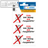 Hinweisetiketten "Keine Werbung Anzeigenbl?tter", wetterfest, 10x3Pack = 30 St.
