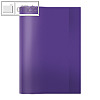 Herma Heftschoner DIN A4, PP, transparent violett, 25 St?ck, 7496