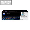 HP Lasertoner f?r CP1525N, NR. 128A, ca. 1.300 Seiten, cyan, CE321A