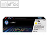 HP Lasertoner f?r CP1525N, NR. 128A, ca. 1.300 Seiten, gelb, CE322A