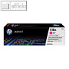 HP Lasertoner für CP1525N, NR. 128A, ca.1.300 Seiten, magenta, CE323A