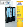 Ordner-Etiketten, 61 x 192 mm, breit/kurz, blau, 400 St?ck, L4767-100