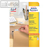 Sichtreiter-Etiketten, 45.7 x 16.9 mm, wei?, 1.600 St?ck, L6021REV-25