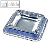 Papstar Alu-Aschenbecher, eckig, 125 x 125 mm, 10 St?ck, 14580