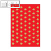 Herma Sticker DECOR Sterne, 6-zackig, ? 8 mm, gold, 10 x 3 Blatt, 4054