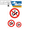 Herma Hinweisetiketten, "Nicht rauchen", wetterfest, 3 St?ck, 5736