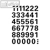 Herma Zahlen Etiketten 0 bis 9 | (H)15 mm