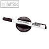 MAUL Tafelwischer, mit Marker S, magnethaftend, schwarz, 10 St., 6386290