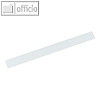 Wandschiene, 50 cm x 5 cm (L x H), selbstklebend, Metall, wei?, 3 St?ck, 6203002