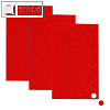 MAUL Magnetsymbole KREIS, ? 1 cm, Dicke 1 mm, rot, 150 St?ck, 6531125
