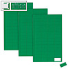 MAUL Magnetsymbole RECHTECK, 1 x 2 cm, Dicke 1 mm, gr?n, 168 St?ck, 6531455