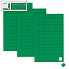 MAUL Magnetsymbole QUADRAT, 1 x 1 cm, Dicke 1 mm, gr?n, 336 St?ck, 6532155