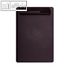 Schreibplatte MAULgo uni A4, 34.3 x 23.3 x 1.5 cm, Kunststoff, schwarz, 3 St.