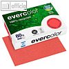 Clairefontaine Papier EVERCOLOR INTENSIV, DIN A4, 80g/m², himbeer, 500 Blatt