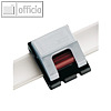 Rollenclip V, 3.3 x 3.8 cm, Klemmrollenautomatik - verschiebbar, 10 St?ck