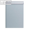 MAUL Schreibplatte Aluminium mit Anschlagkante, DIN A4, silber, 2362195
