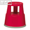 officio Rollhocker, Kunststoff, H?he 43 cm, Tragkraft 150 kg, rot