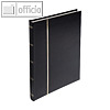 Briefmarkenalbum 22.5 x 30.5 cm, 32 Seiten, Kunstleder-Einband schwarz, 26141E