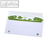 GPV Recycling-Briefumschläge DL, haftklebend, 80g/m², weiß, 40 St., 32121