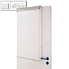Flipchart MAULoffice, Tafel 70 x 100 cm, f?r Wand- o. T?r-Befestigung, silber