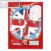 Landr? Schulblock DIN A4 - Lineatur 22, kariert, 50 Blatt, 100050450