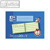 Oxford Schreiblernheft, DIN A5 quer, 16 Blatt, 80g, Lineatur 0, Bayern,100050105