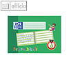 Oxford Schreiblernheft, DIN A5 quer, 16 Blatt, 80g, Lineatur 0, Mittel,100050100